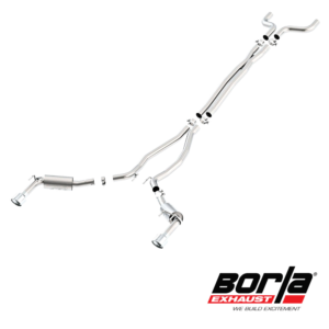 Borla Catback 2014-2015 Chevrolet Camaro SS 6.2L V8 Automatic/ Manual Transmission Rear Wheel Drive 2 Door WITHOUT Ground Effects Package