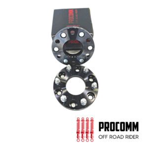 PROCOMM Wheel Spacers Black - Nissan Patrol Y62 - 6X139.7-78.1-30MM ( 4 pc)