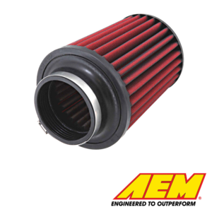 AEM Dry Flow Air Filters Flange 3.5"X Height 7"