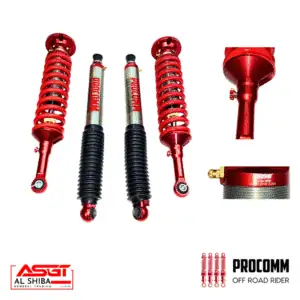 PROCOMM 2.5 Body Coil Over Sturt Shocks Without Reservoir - TOYOTA LC 200 - 2008-2021 - FULL SET ( 4 Shocks)
