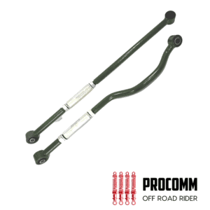 PROCOMM Adjustable PANHARD RODS - NISSAN PATROL Y60 1988-1997 FRONT & REAR ( GREEN Colour )