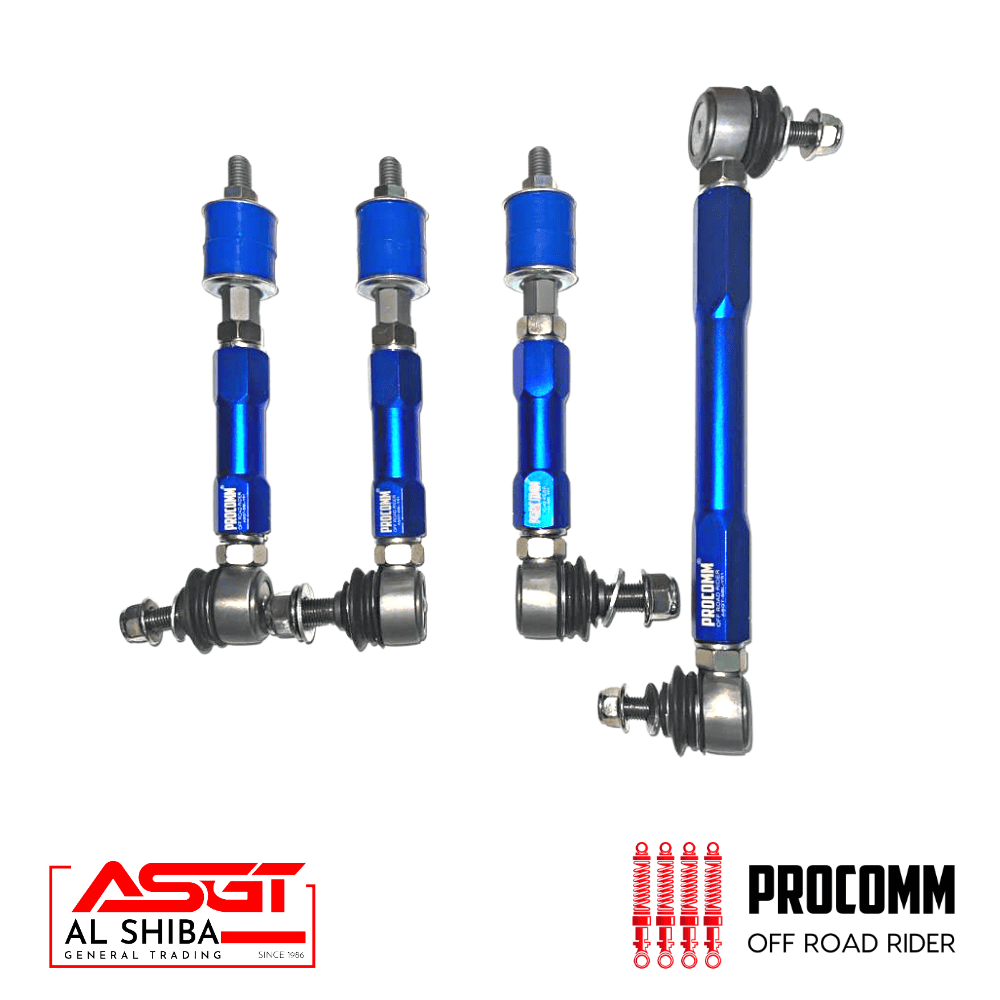 Adjustable HD Sway Bar Links NISSAN PATROL Y61 19982022 (Front & Rear) Al Shiba