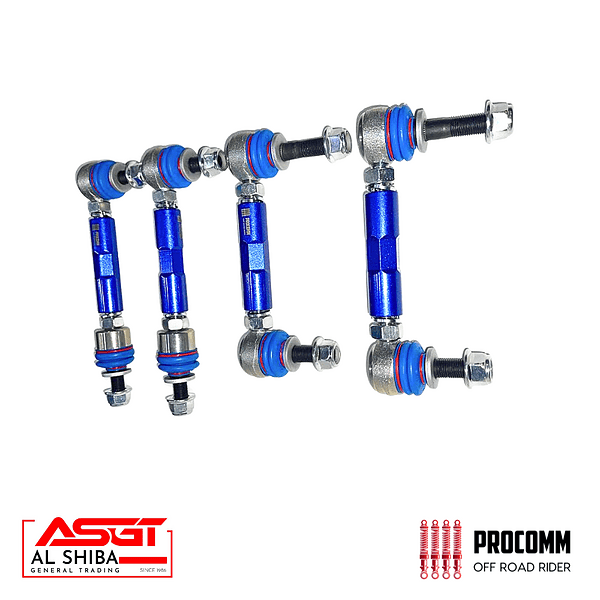 PROCOMM Adjustable Sway Bar Links – FJ CRUISER 2007-2023 / PRADO 150 – 2010 on ( Set of 4 Pieces )