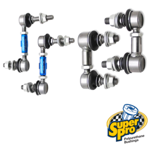 SUPER PRO Adjustable SWAY BAR LINKS - NISSAN PATROL Y62 V8 5.6L 2010 ON ( Front & Rear  )