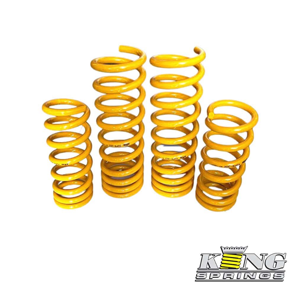 KING COIL SPRINGS PROGRESSIVE RAISED 2" LIFT NISSAN PATROL Y62 2010