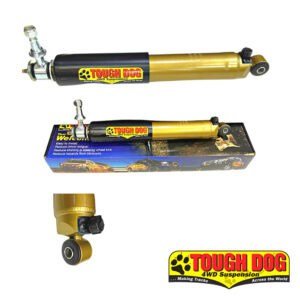 Tough Dog 9 Stage Adjustable Steering Damper - JEEP TJ 1997-2005, JEEP XJ 1994-2001, JEEP GRAND CHROKEE WH, WG 1999-2005, ZG 1996-1999