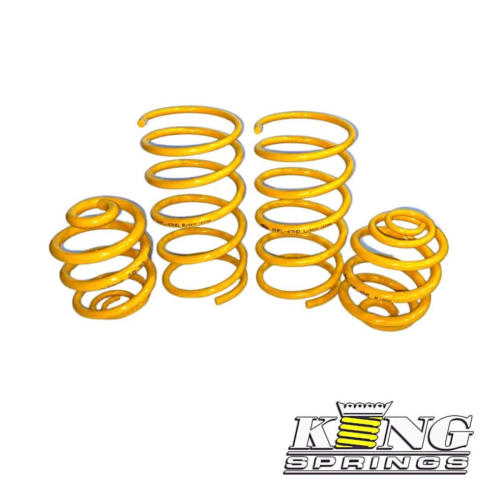 King Lowering Coil Springs HOLDEN COMMODORE VT, VX, VY, VZ 8CYL WAGON 1997 2006 SUPER LOW