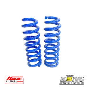 KING BLUE COIL SPRINGS - TOYOTA TUNDRA V8 5.7L 2008 ON - FRONT (30MM LIFT)