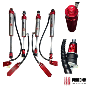 PROCOMM 2.5 BODY Finn Tube  With Reservoir 24 Adjustable - NISSAN PATROL Y60-Y61 (V2)