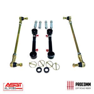 PROCOMM SWAY BAR LINKS ADJUSTABLE JEEP JK 2007-2017 (UPTO 3.5" Travel)