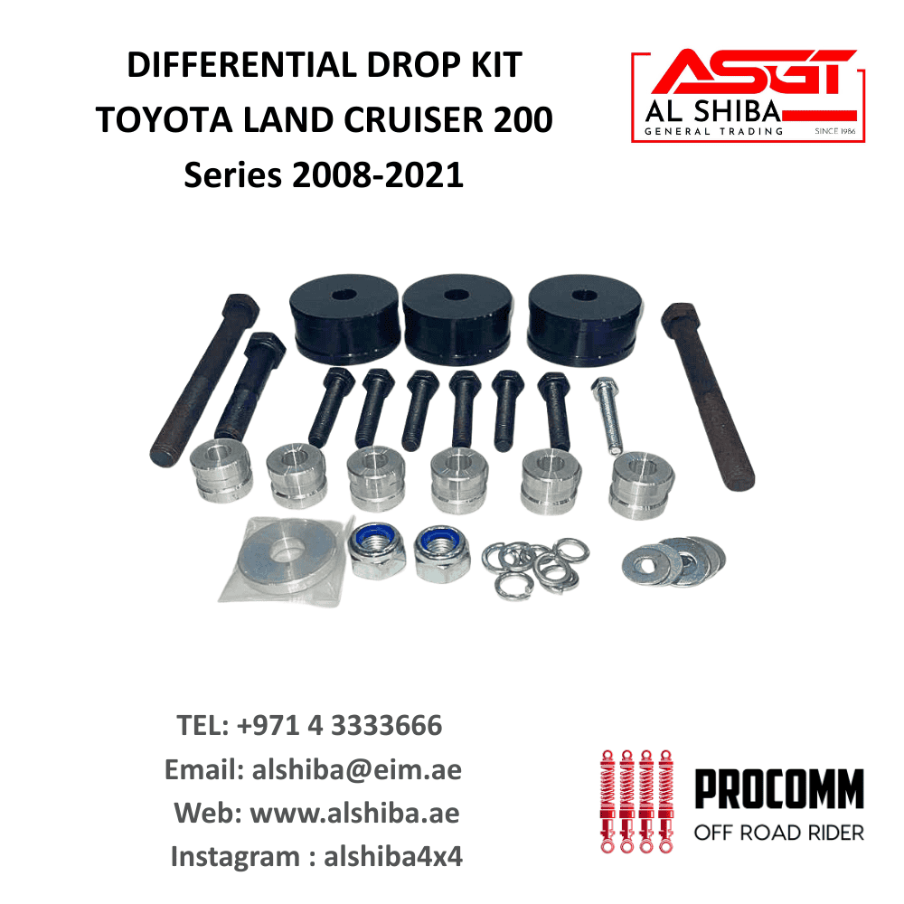DIFFERENTIAL DROP KIT TOYOTA LC 200 - Al Shiba General Trading