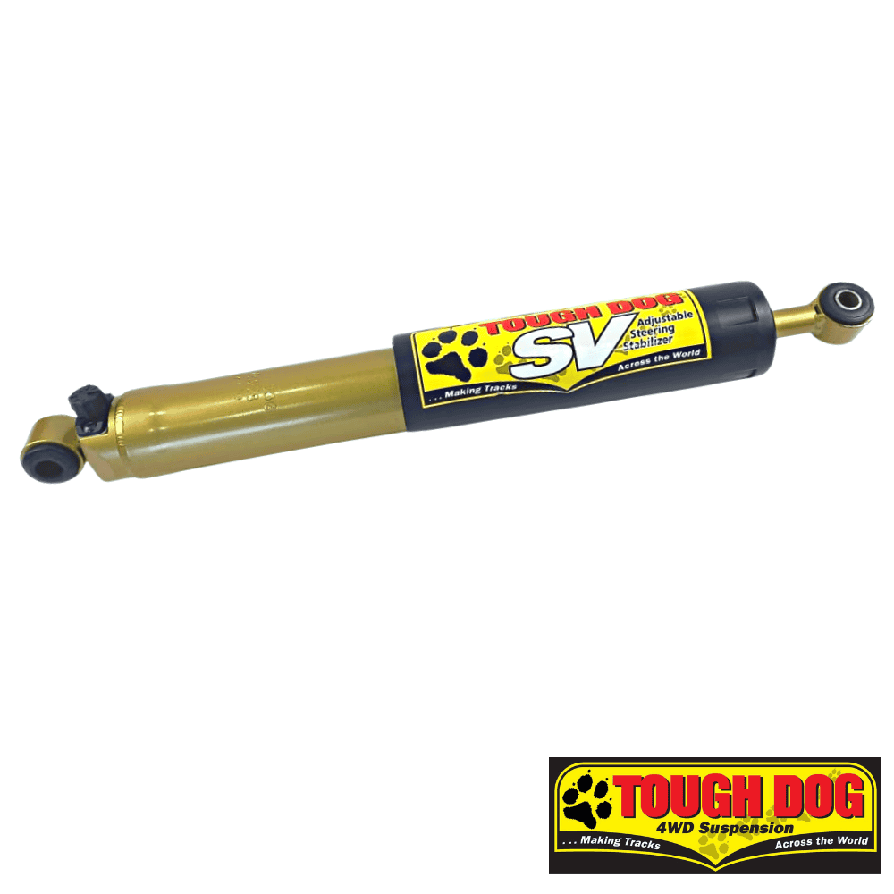 SV5928 JIMNY STEERING DAMPER 2018ON CONVO edited 4 WITH LOGO 2 - Al Shiba General Trading