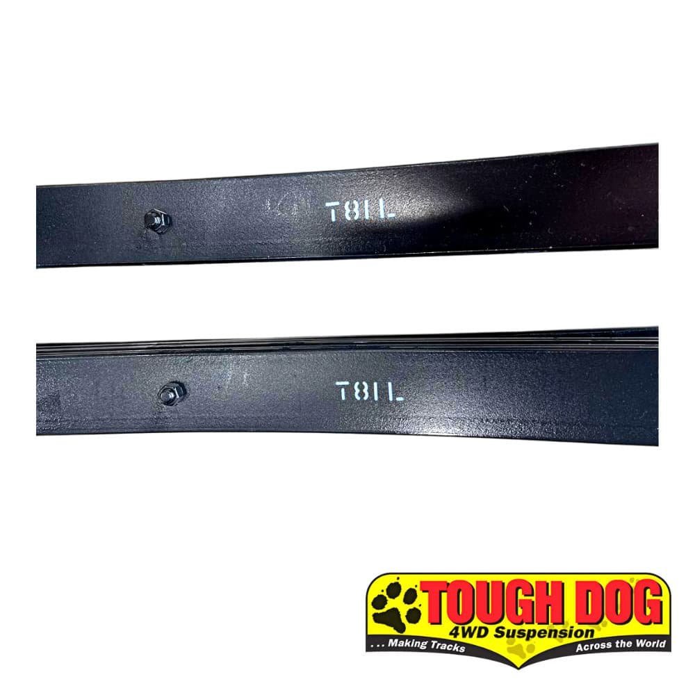 T81L - TOUGH DOG REAR LEAF SPRINGS TOYOTA HILUX 2016 on 5 - Al Shiba General Trading