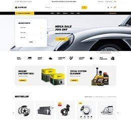 Al Shiba General Trading logo and website homepage screenshot.