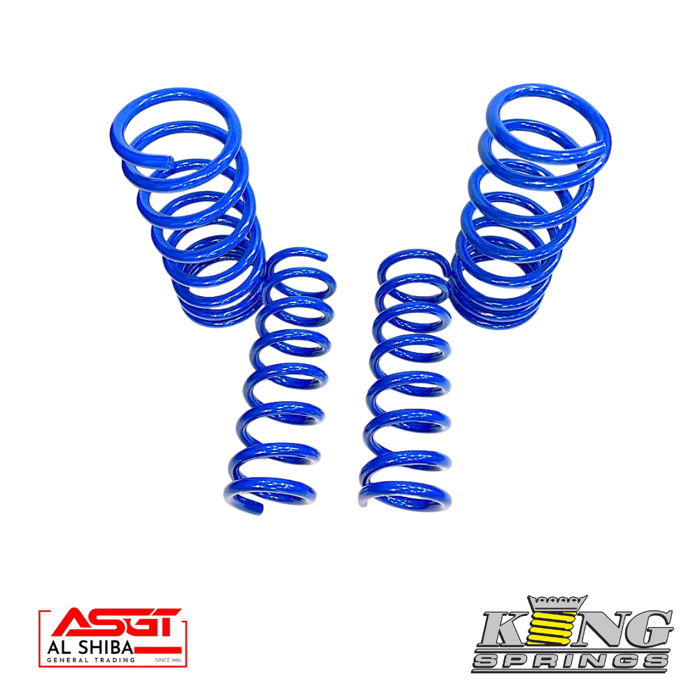 KING COMFORT BLUE COIL SPRINGS LC300 10MM LIFT ONLY 1 - Al Shiba General Trading