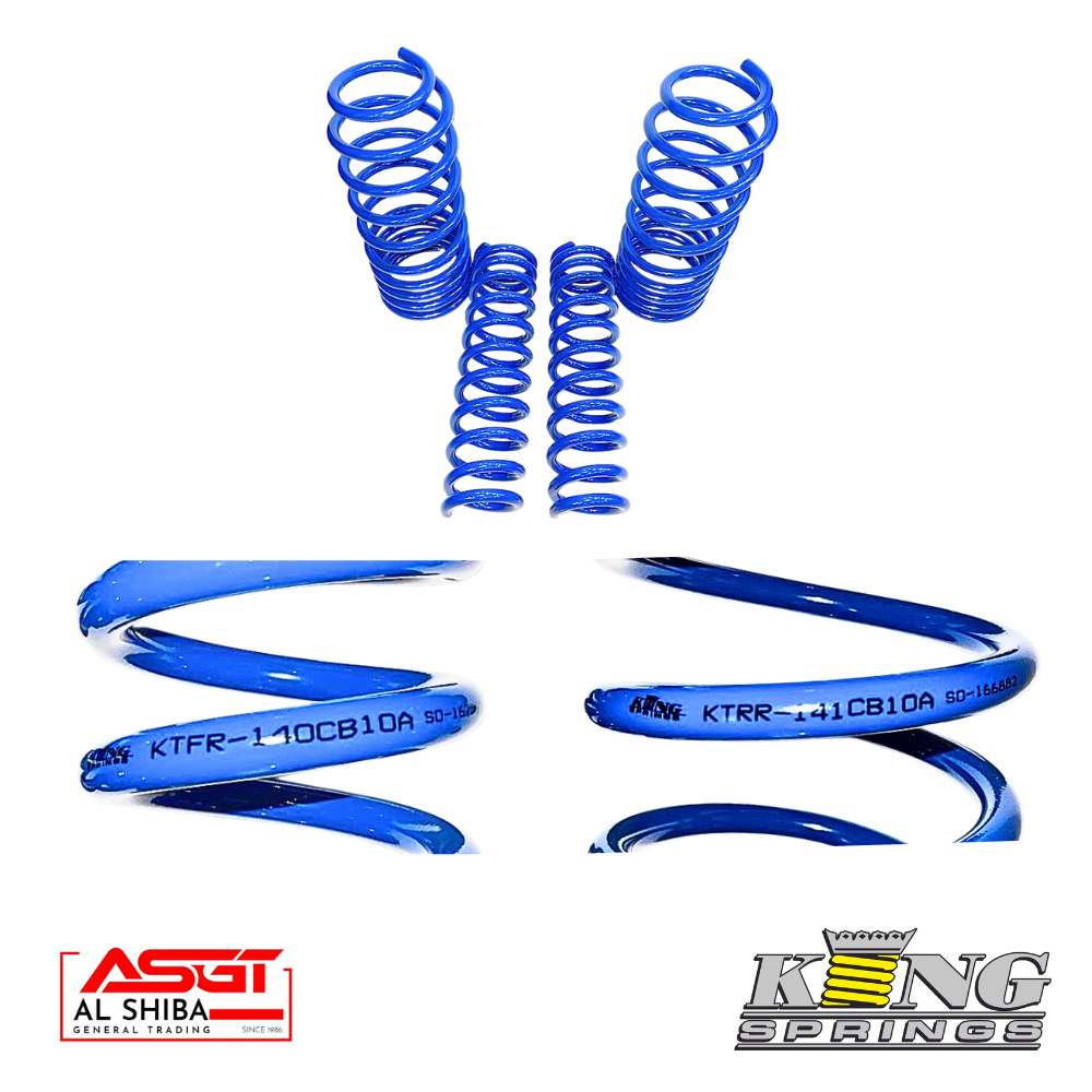 _KING COMFORT BLUE COIL SPRINGS LC300 10MM LIFT ONLY 3 - Al Shiba General Trading