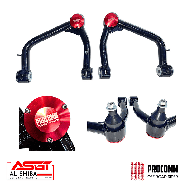 PROCOMM UPPER CONTROL ARMS (Fixed Offset) – GMC SIERRA 5.3L V8 / TAHOE-YUKON 5.3 V8 2019-2025