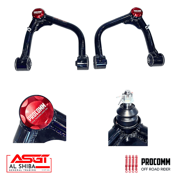 PROCOMM UPPER CONTROL ARMS (Fixed Offset) – TOYOTA TUNDRA – 2008-2021